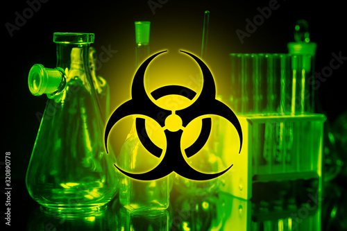 Chemical dishes on the back...