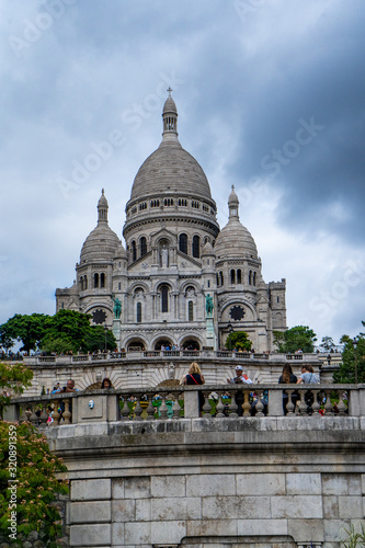 The Basilica of the Sacred Heart of Paris, France. © Pemil