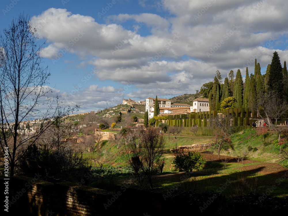 PLACES OF THE ALHAMBRA | BEAUTIFUL COUNTRIES | ALHAMBRA GARDENS