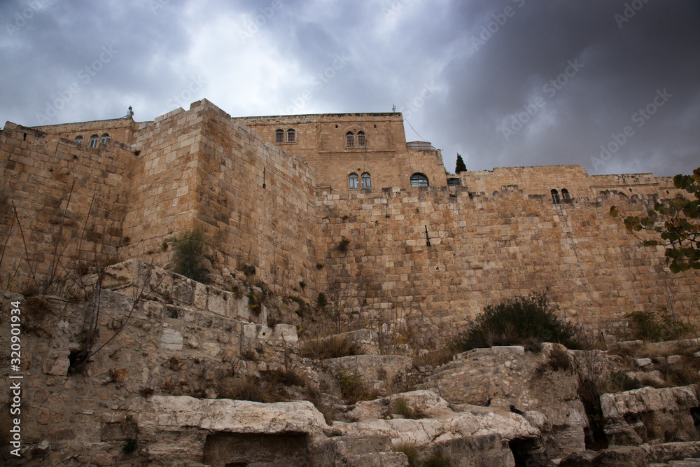 Wall of the Old Town of Jerusalem