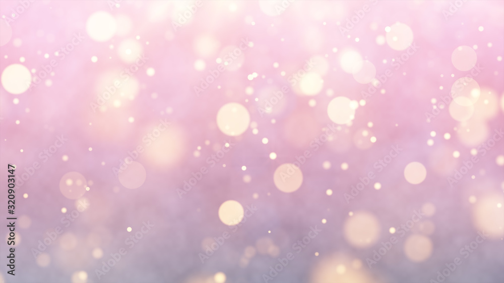 Bright pink bokeh lights abstract background. Flying gold particles or dust. Vivid lightning. Merry christmas design. Blurred light dots. Bright pink bokeh lights abstract background. Flying gold particles or dust. Vivid lightning. Merry christmas design. Blurred light dots.