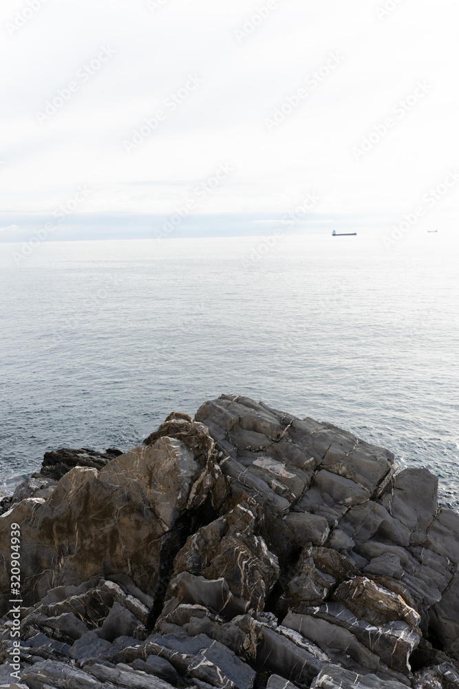 Genova Nervi is a rustic seaside Italian town in Italian Riviera Genova Nervi is a rustic seaside Italian town in Italian Riviera