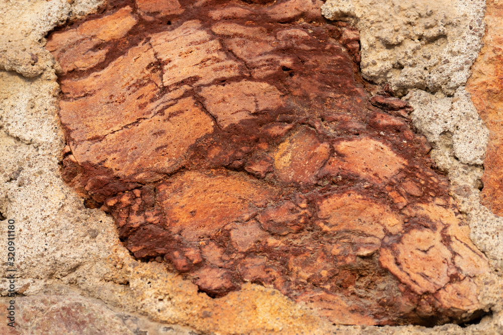 Fototapeta premium Volcanic stone texture and background