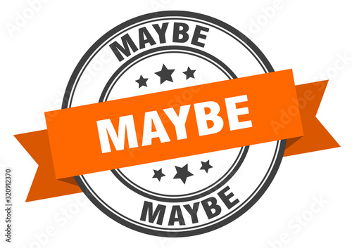 maybe label. mayberound band sign. maybe stamp