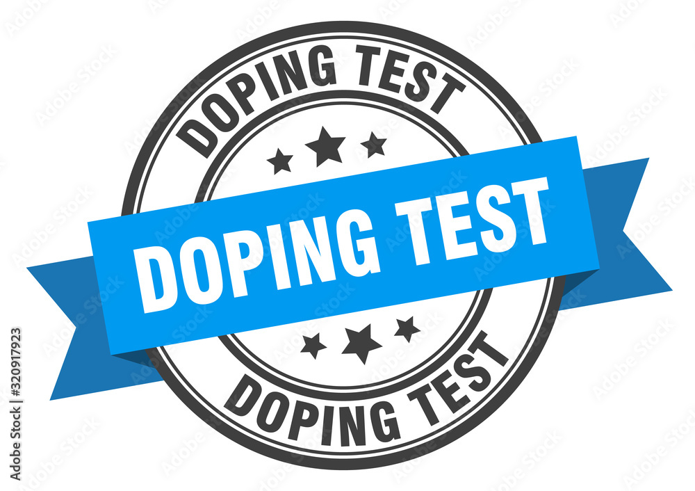doping test label. doping testround band sign. doping test stamp doping test label. doping testround band sign. doping test stamp