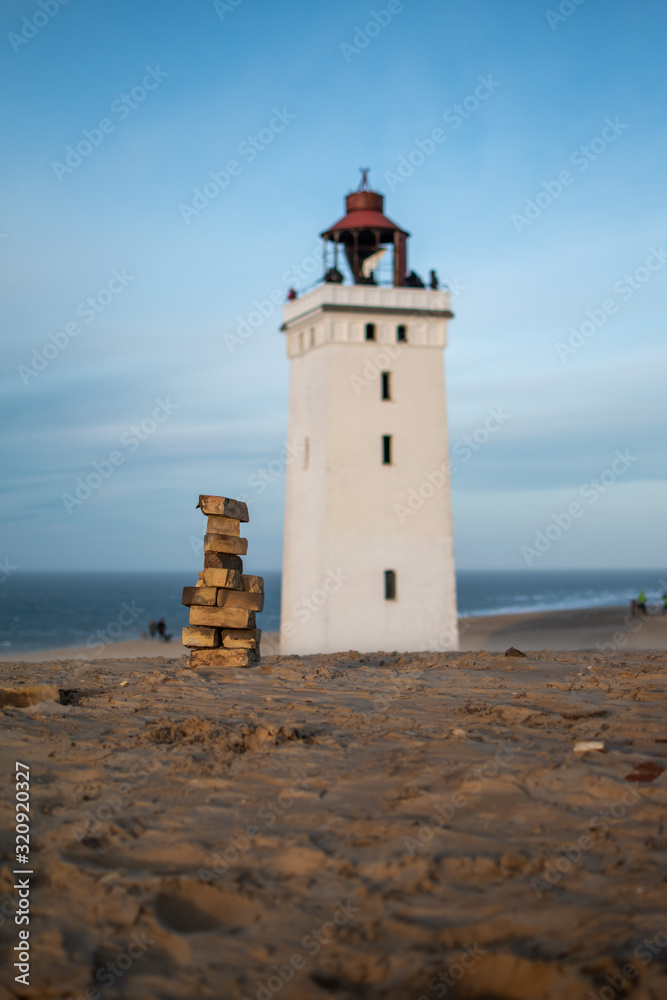 Rubjerg Knude Leichtturm an der dänischen Nordseeküste