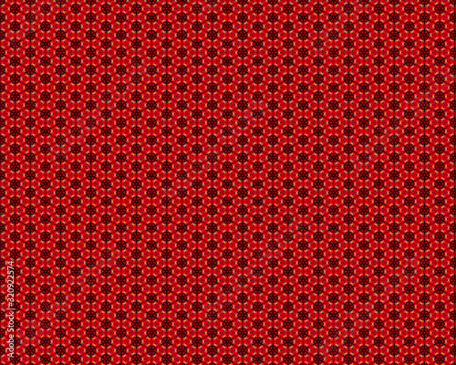 asian pattern with black and red colors 
