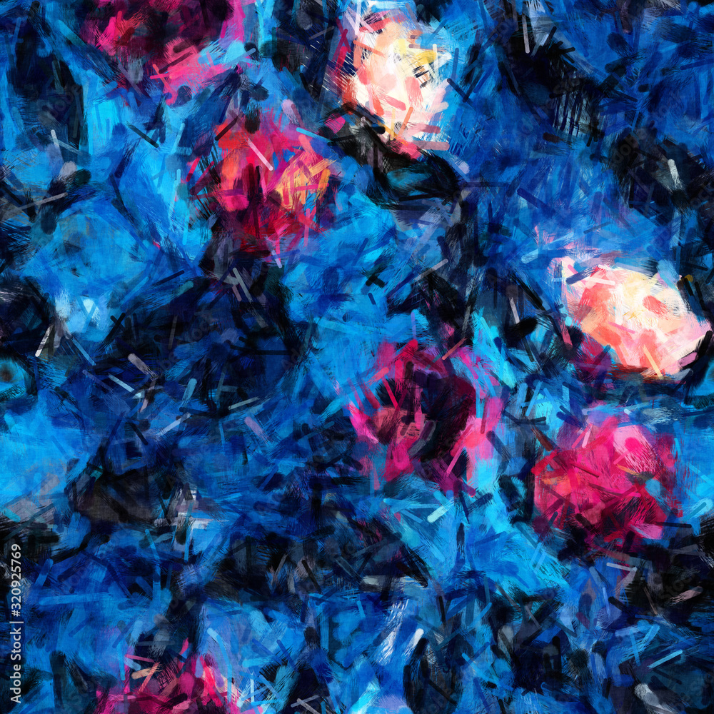 Cosmic multicolor grunge pattern