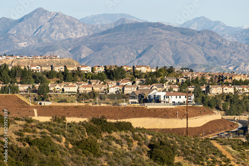 Hilltop houses overlooking ...