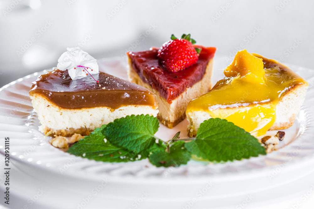 Assortment of Cheesecakes Assortment of Cheesecakes