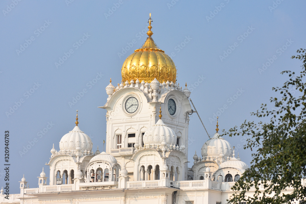 beautiful view of tomb of golden temple sri harmandir sahib in Amritsar