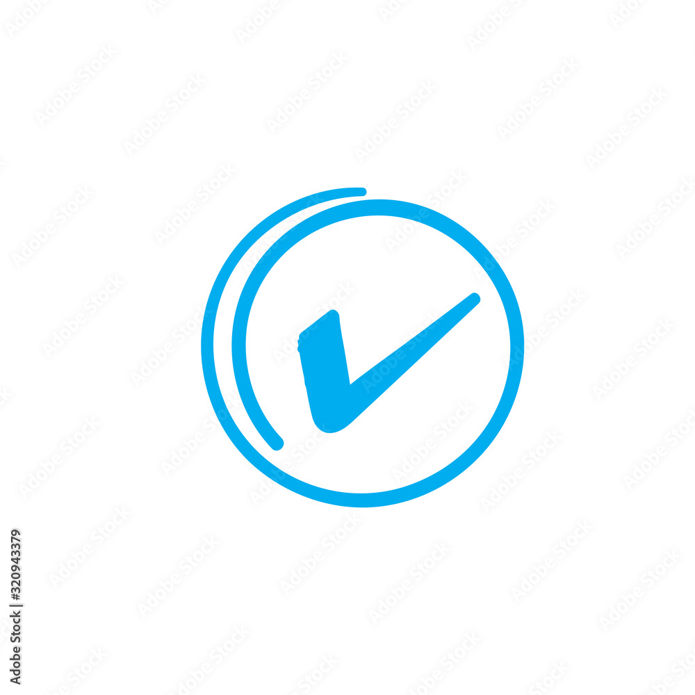 hand drawn Check mark vector icon. Checkmark right symbol tick sign. Ok button correct circle icon.doodle hand drawn Check mark vector icon. Checkmark right symbol tick sign. Ok button correct circle icon.doodle