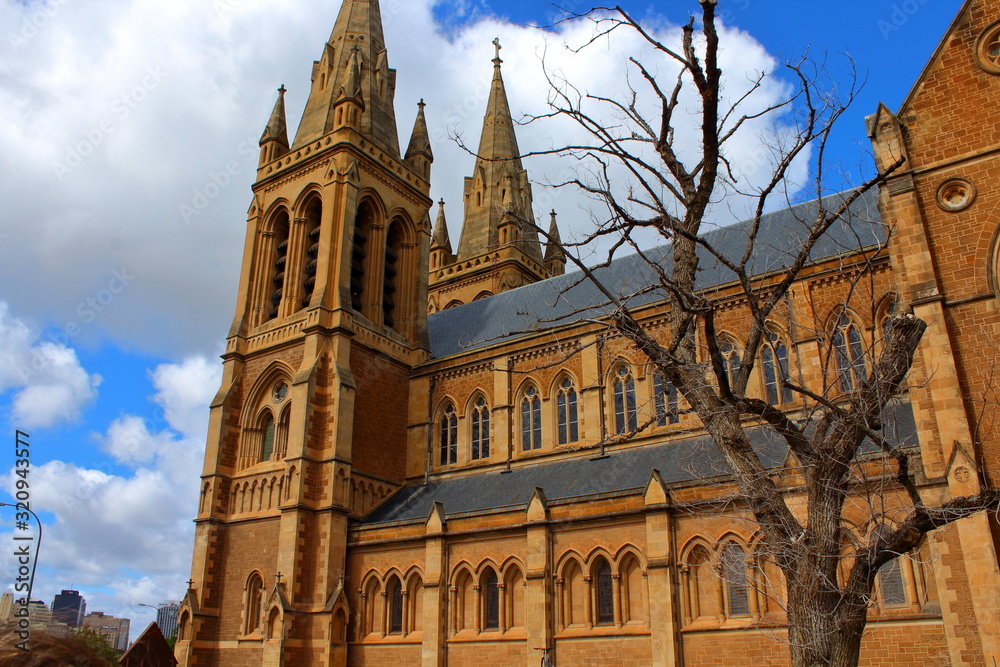 Fototapeta premium St. Peter Cathedral in Adelaide