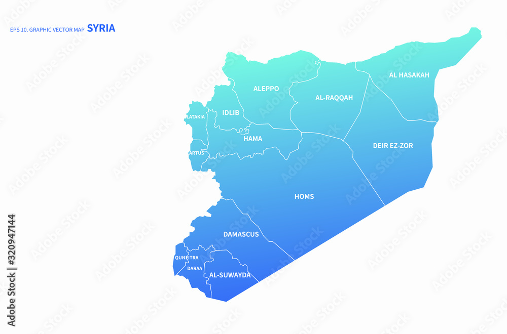 syria map. arab countries map. middle east countries map.