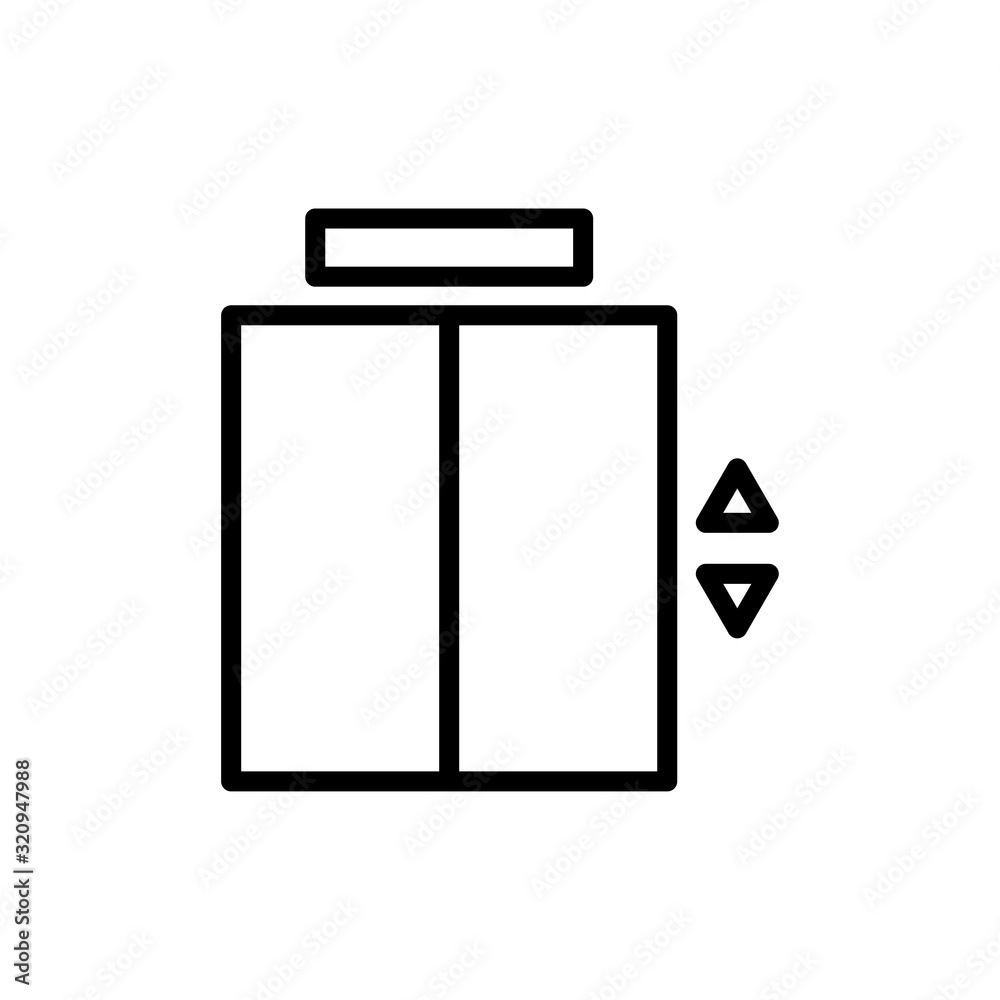 Elevator icon trendy Elevator icon trendy
