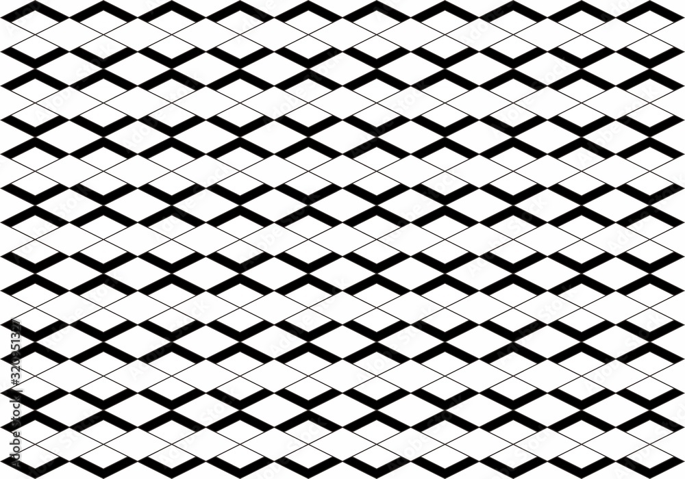 Abstract geometric pattern ,A seamless vector background. illustration - Vector