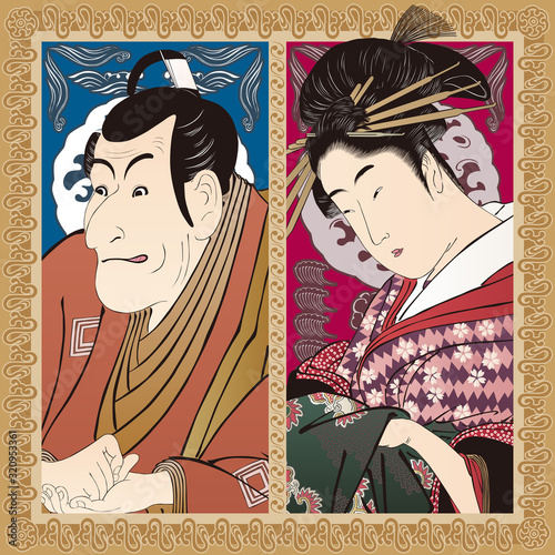 和風コラージュ　その35