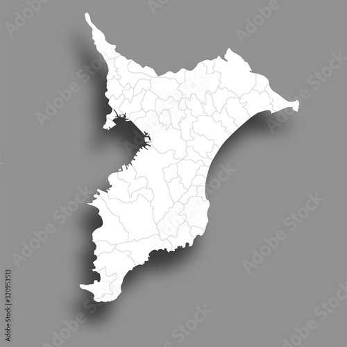 千葉　地図　シルエット　アイコン