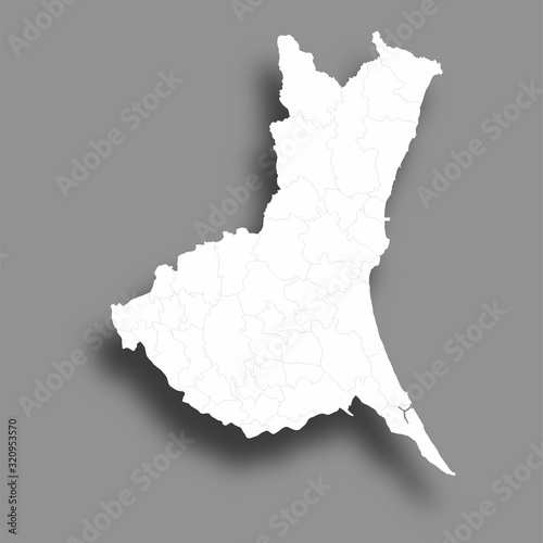 茨城　地図　シルエット　アイコン