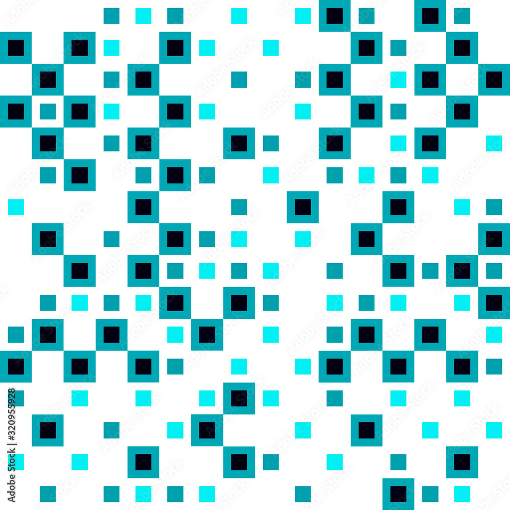 Chaotic tile of light blue intersecting rectangles and light bricks. Chaotic tile of light blue intersecting rectangles and light bricks.