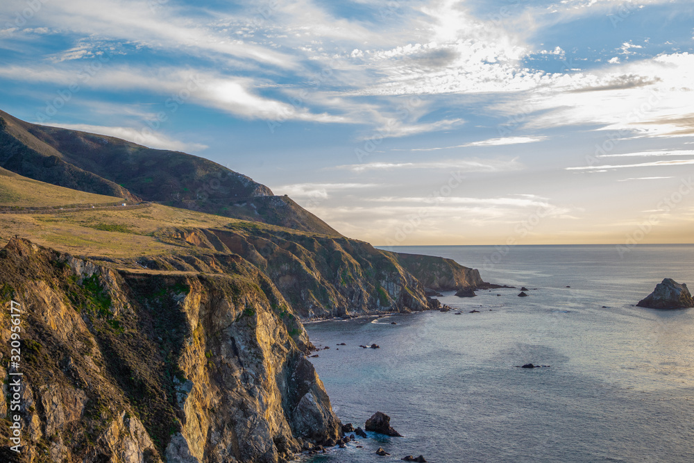 Big Sur Cliff Big Sur Cliff