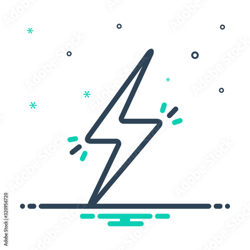 mix icon for lightening bolt