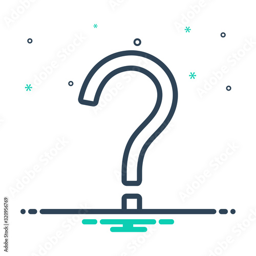  mix icon for question mark