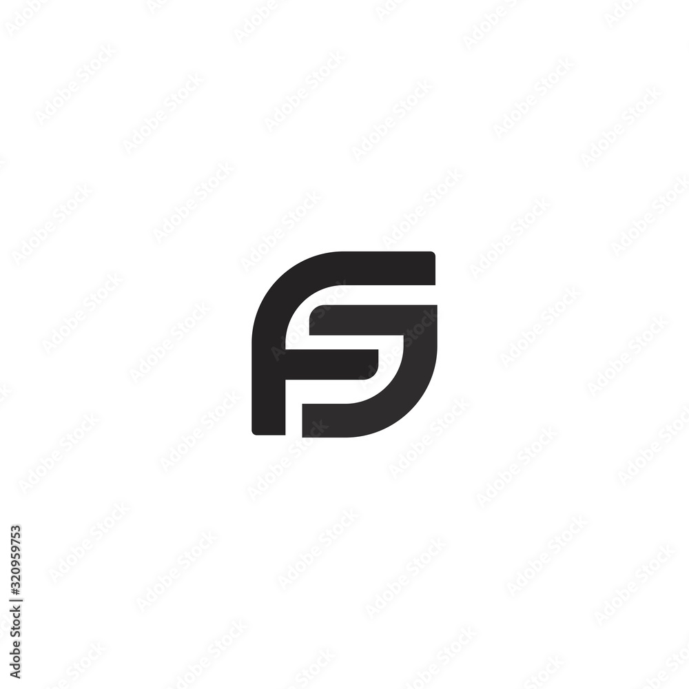 FS Letter Logo Design Template. FS Letter Logo Design Template.