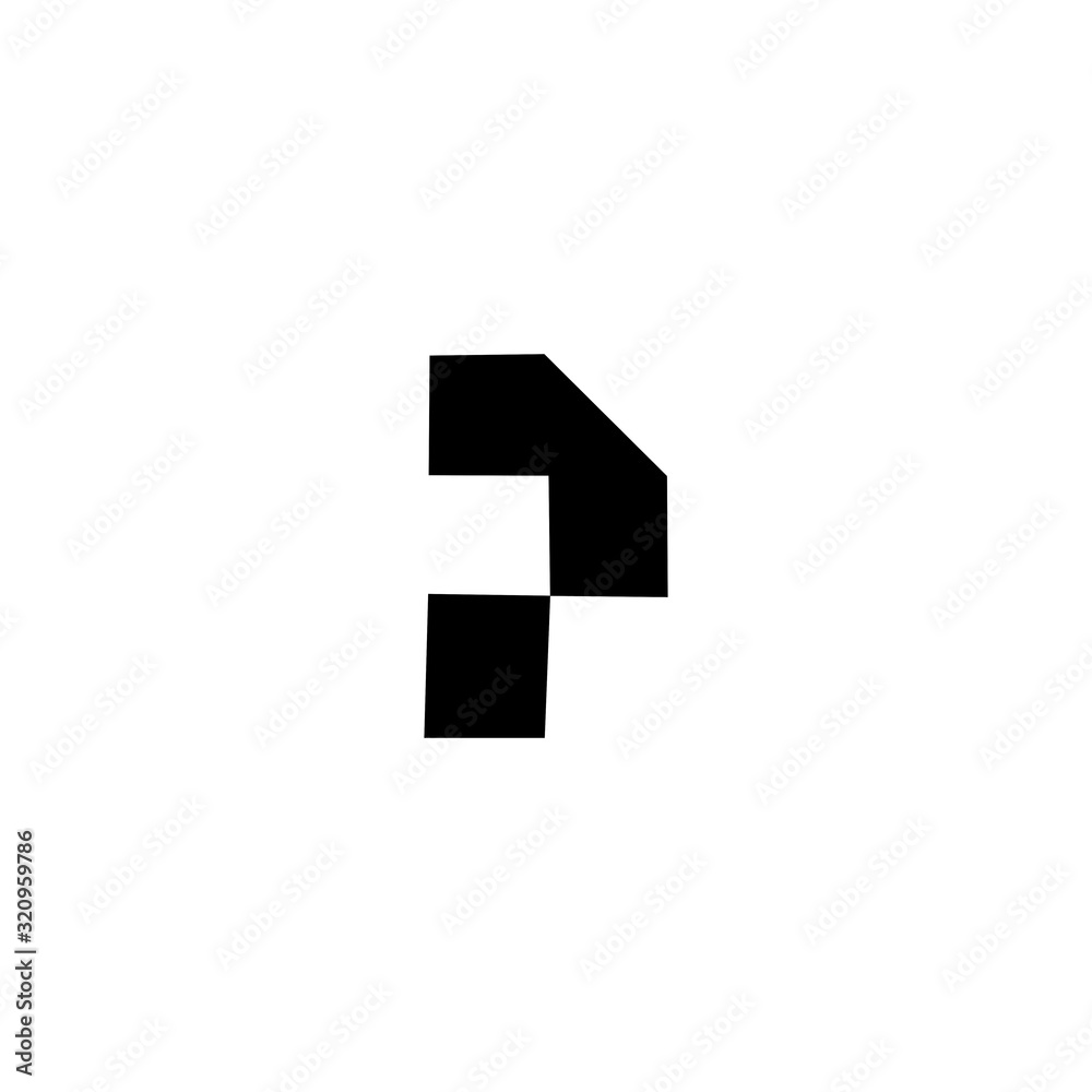 P logo initial letter design template P logo initial letter design template