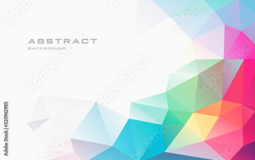Illustration vector graphic abstract geometric background