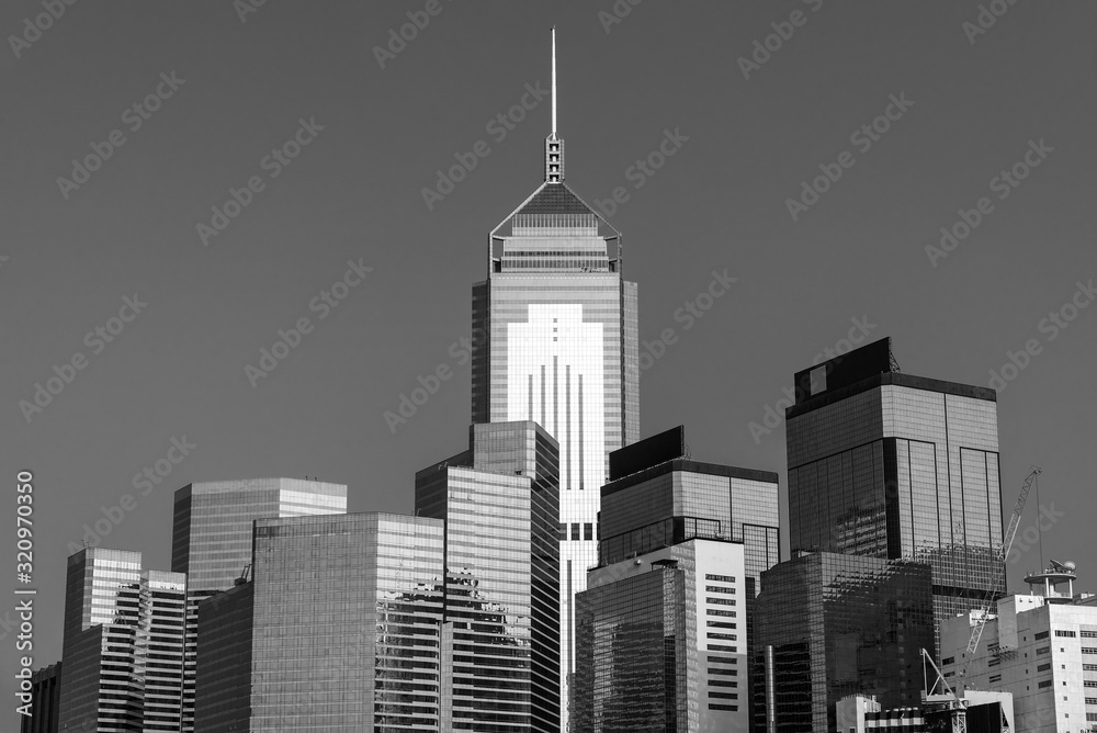 Obraz premium Skyline of Hong Kong city