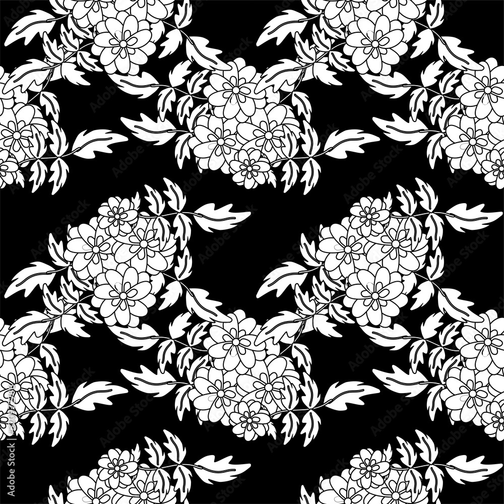 seamless floral background with flowers seamless floral background with flowers