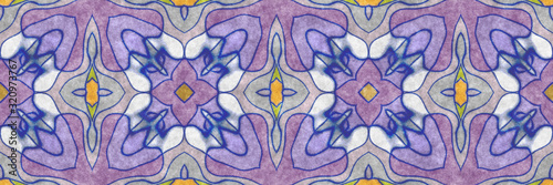 Seamless napkin- geometry ornate. Decoration mosaic- design blank. Ornamental fantasy- illustration 2d.