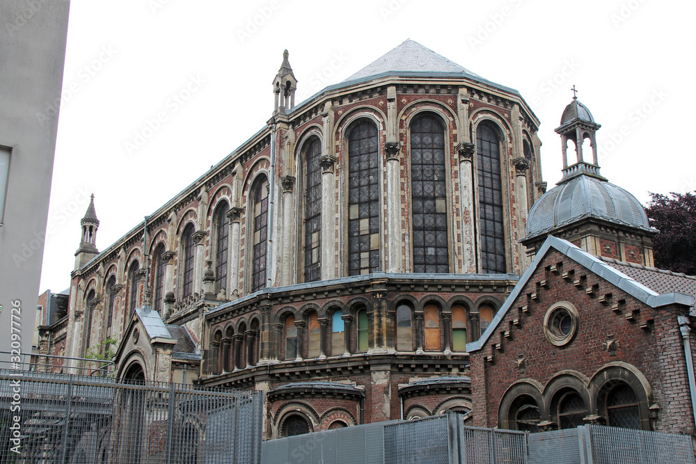 gothic chapel (?) in lille (france) 