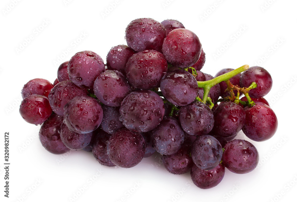 Fresh grape on white background Fresh grape on white background