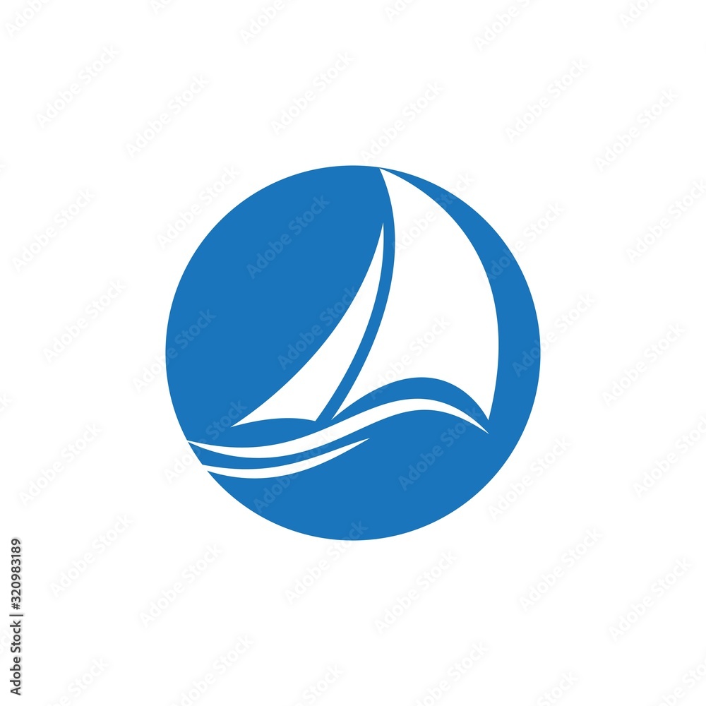 sailing logo vector sailing logo vector