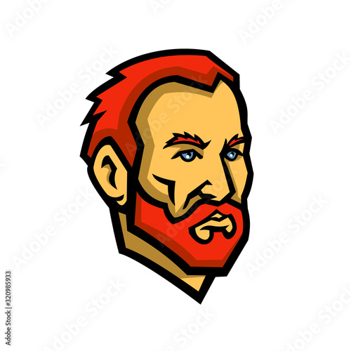 Vincent van Gogh Dutch Painter Mascot
