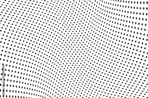 Abstract halftone vector background. Dots illustration.