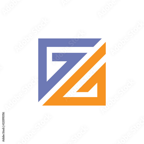 initial letter gg logo vector designs