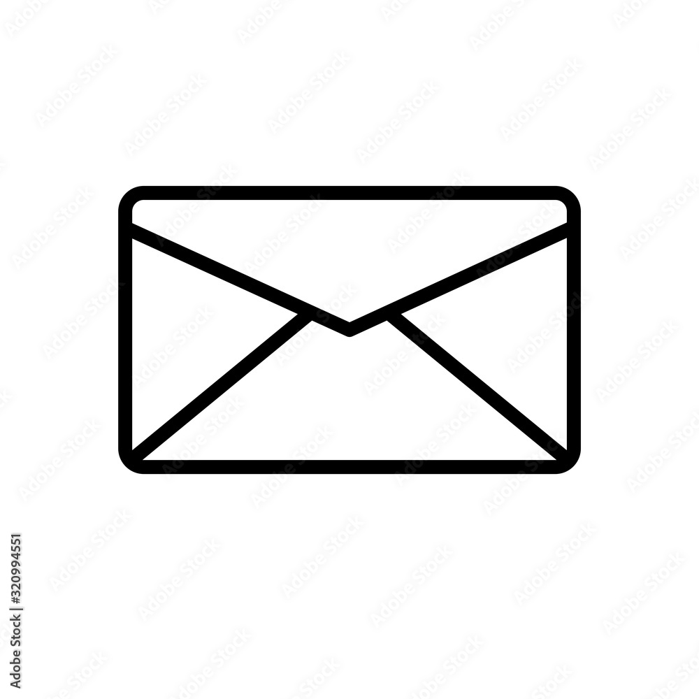 Envelope icon vector Envelope icon vector