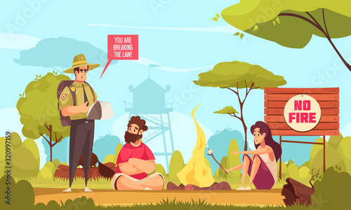 Forest Ranger Background