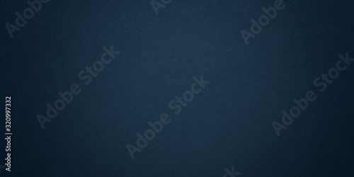 Blue cement background, horizontal blank concrete wall