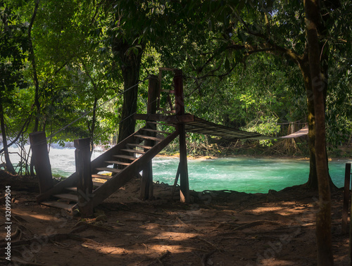 Blue River Agua Azul in Mexico © nik0.0kin
