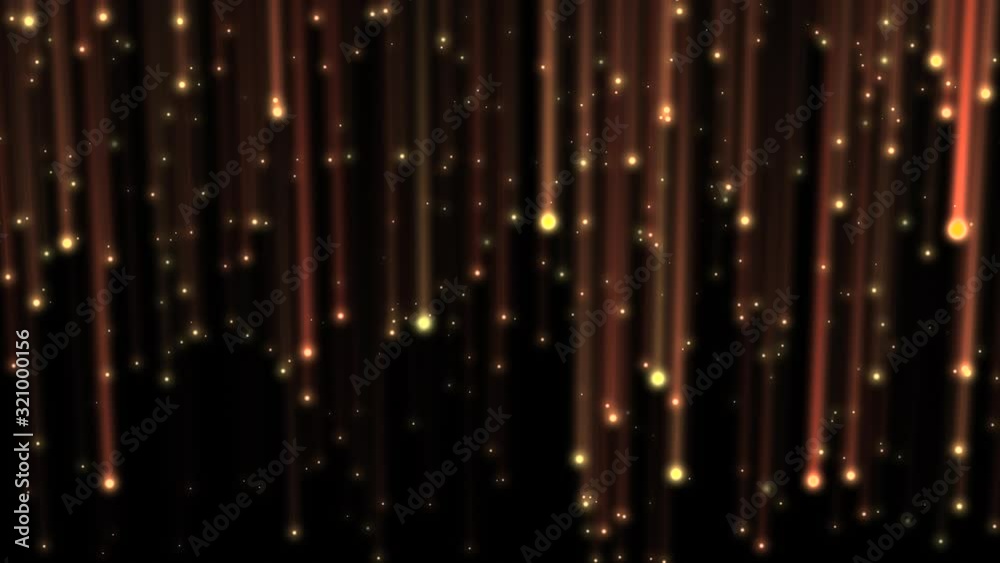 Abstract Flowing Fibers with Particles Background Animation Abstract Flowing Fibers with Particles Background Animation