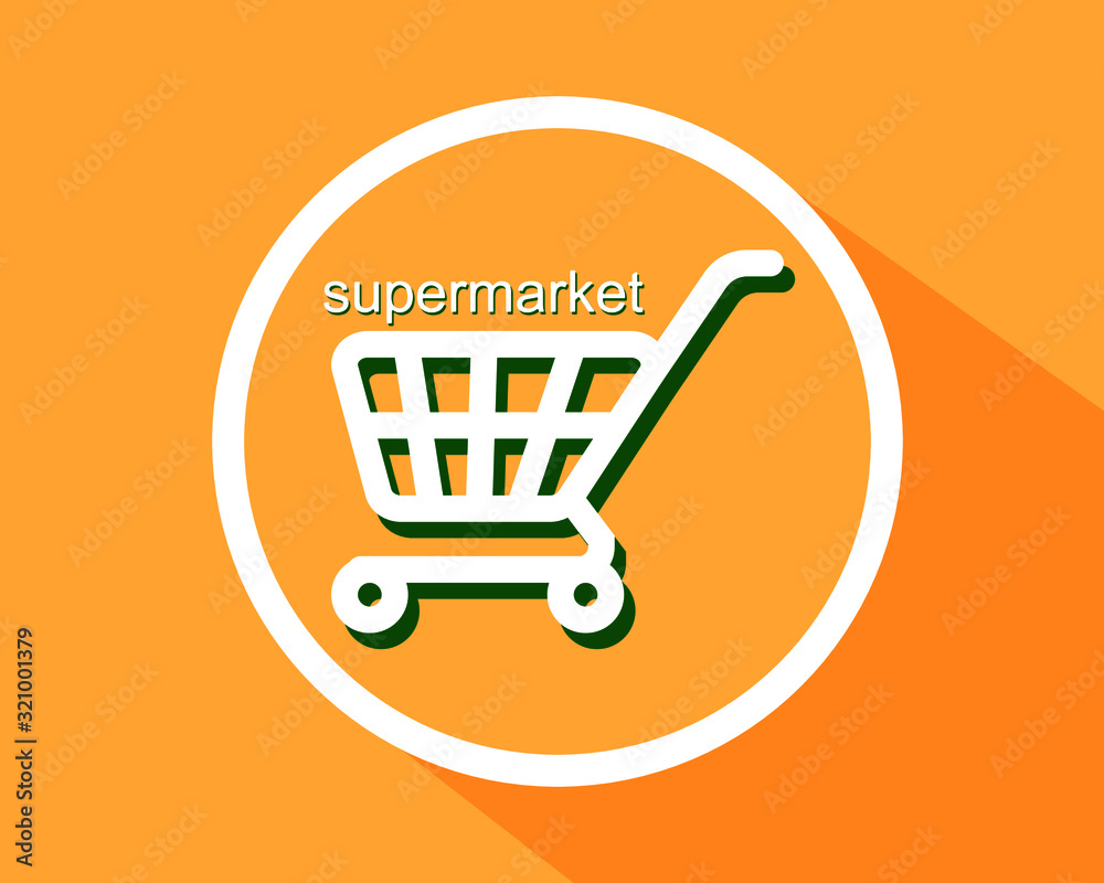 Shopping cart icon design. cart icon symbol design vector Shopping cart icon design. cart icon symbol design vector