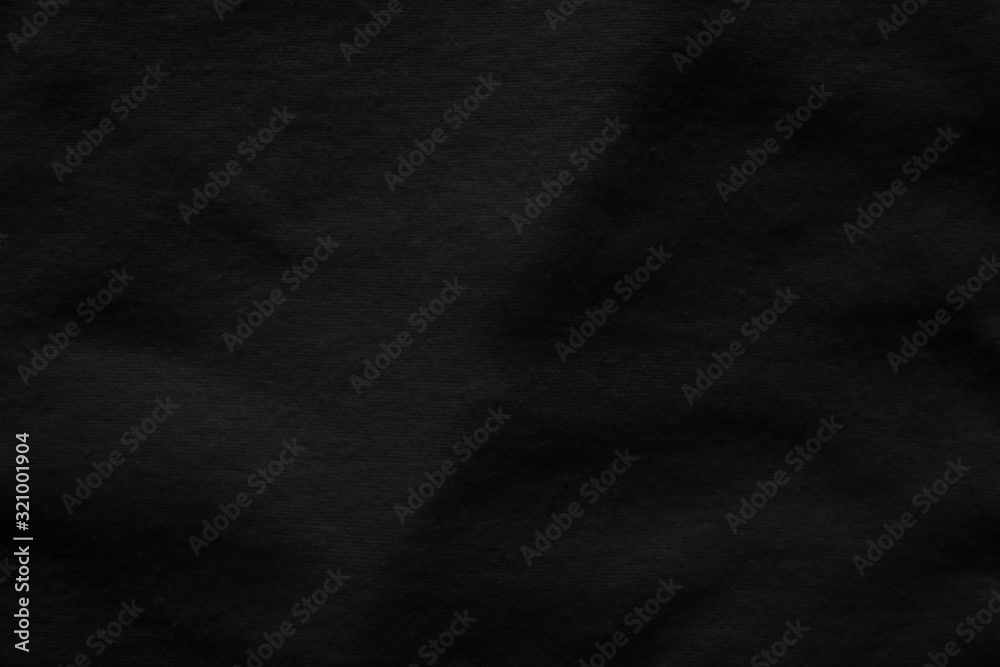 Black fabric texture as background Black fabric texture as background