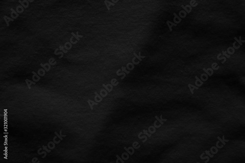 Black fabric texture as background