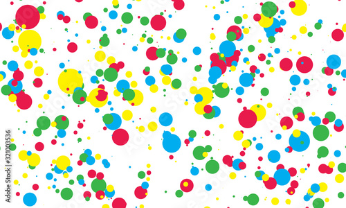 Dot color background. Vector illustration.