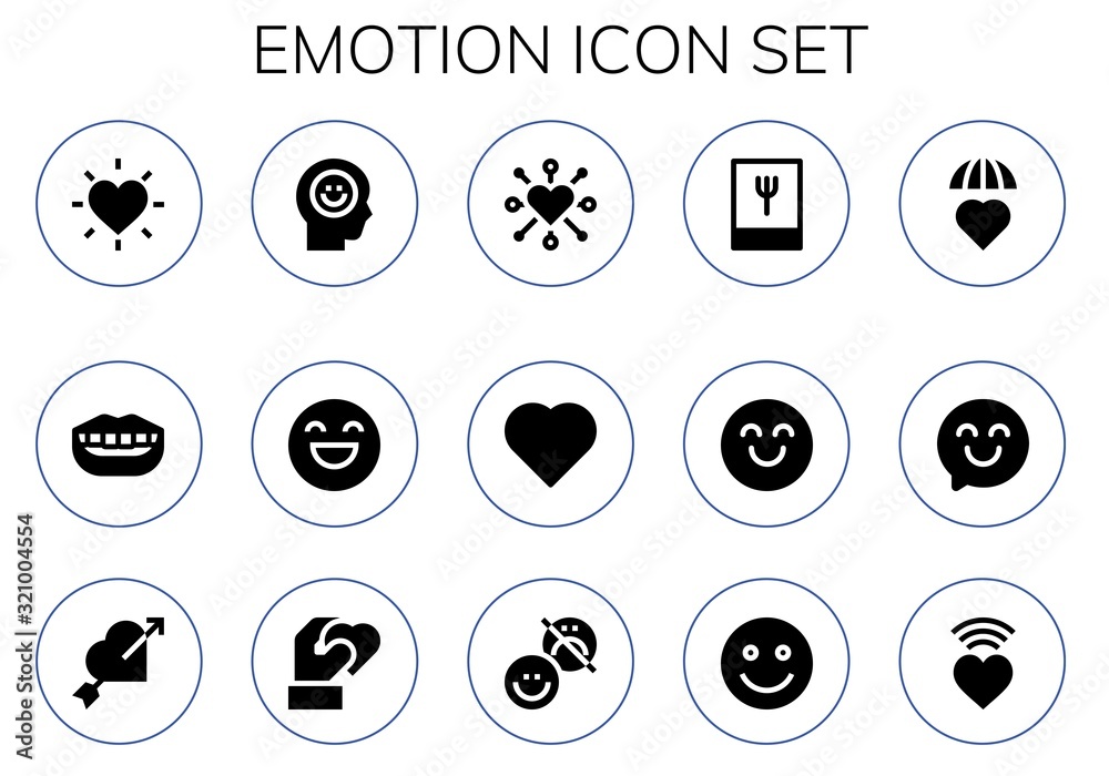 emotion icon set emotion icon set