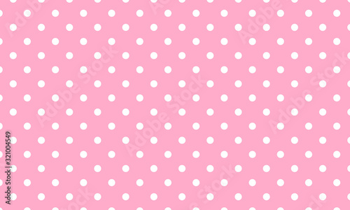 Baby pattern vector. Polka dot background.
